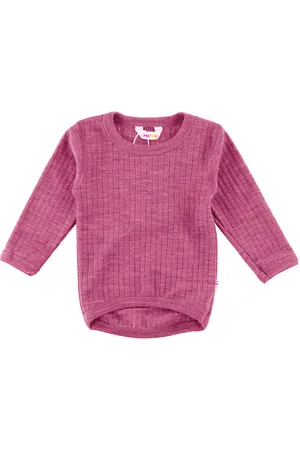 Joha Bluse - Uld - HindbÃ¦r
