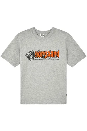 Mads Norgaard T-shirt - Theo - Light Grey Melange