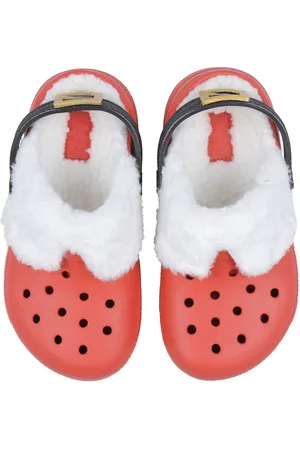 Crocs Sandaler m. For - Classic Lined Santa Clog K - Varsity Red