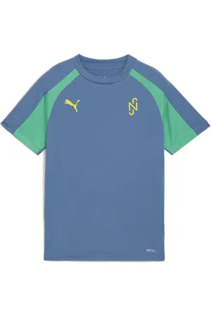 PUMA T-shirt - Neymar JR BNA - Blue Horizon/PelÃ© Yellow