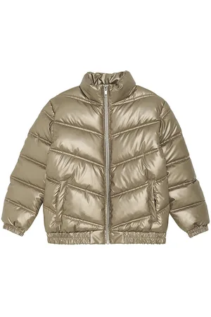 Creamie Dynejakke - Metallic - Pale Gold
