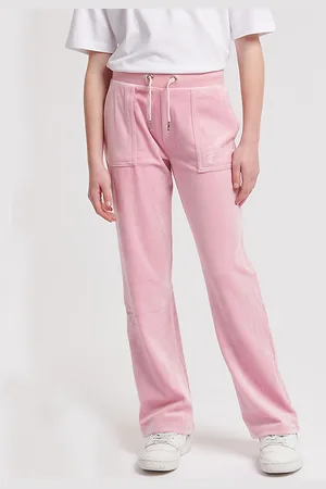 Juicy Couture Velourbukser - Tonal Wide - Pink Nectar