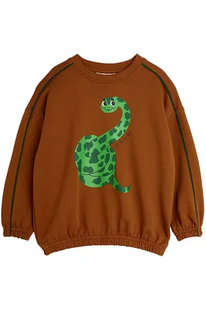 Mini Rodini Sweatshirt - Snake Up - Brown