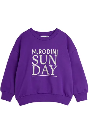 Mini Rodini Sweatshirt - Sunday - Purple