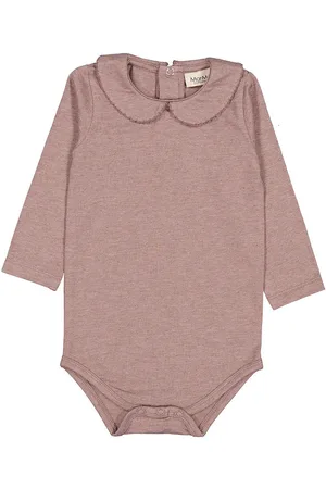 Marmar Copenhagen Body l/Ã¦ - Modal - Becka - Dusty Mauve Glitter