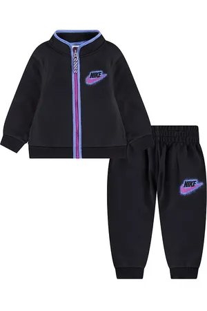 Nike TrÃ¦ningssÃ¦t - Cardigan/Bukser - Sort/Lilla