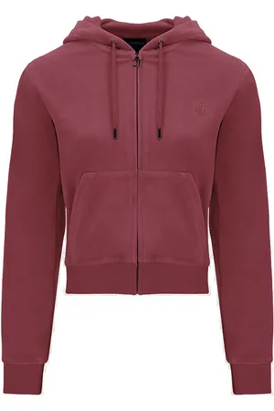 Juicy Couture Juicy Couture Cardigan - Velour - Robertson - Tawny Port