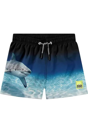 Molo Badeshorts - UV50+ - Niko - Faded Shark
