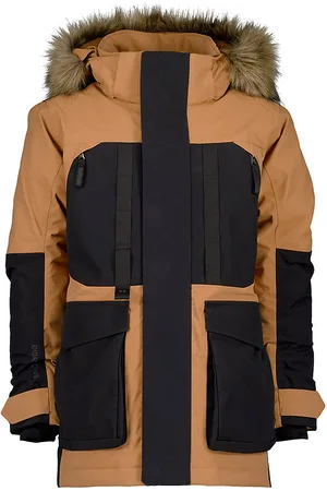 Didriksons Vinterjakke - Magnetit - Almond Brown