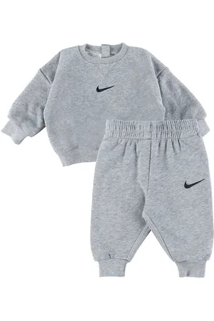 Nike SweatsÃ¦t - Sweatshirt/Sweatpants - Grey Heather