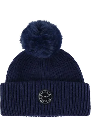 GANT Hue - Strik - Uld - Pom Pom - Classic Blue