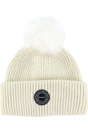 GANT Hue - Strik - Uld - Pom Pom - Cream