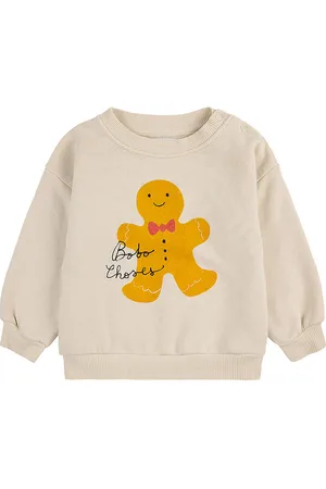 Bobo Choses Sweatshirt - Baby Gingerbread - Offwhite