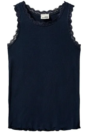 Sofie Schnoor Top - Rib - Navy Blue