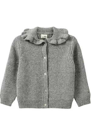 Sofie Schnoor Cardigan - Strik - Uld - Grey Melange