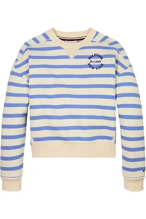 Tommy Hilfiger Bluse - New York - Calico Base Blue Spell Stripe