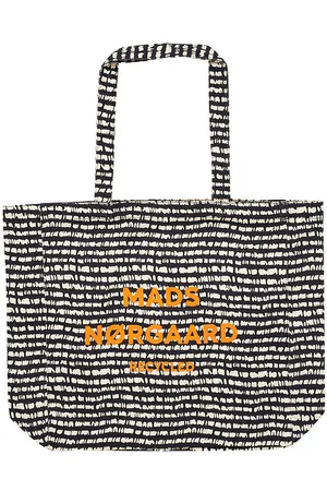 Mads Norgaard Shopper - Recycled Boutique Athene - Scribble Blac