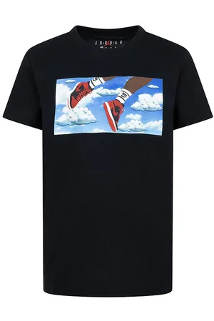 Jordan T-shirt - Sort m. Print