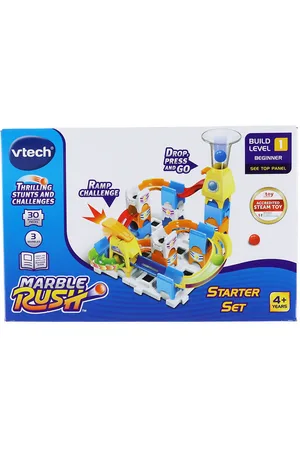 V-Tech Kuglebane - Dansk - Marble Rush Discovery Set - 30 Dele