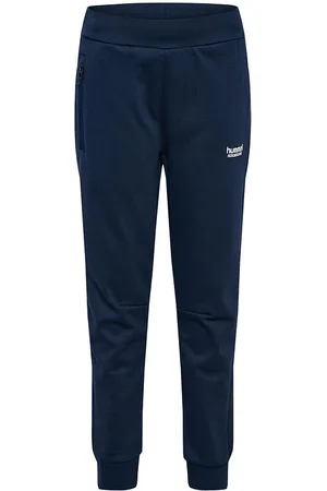 Hummel Sweatpants - hmlJr Regular Waist - Dress Blue