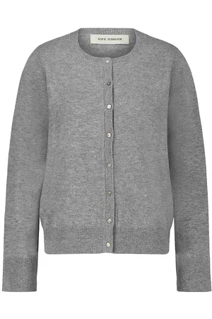 Sofie Schnoor Cardigan - Strik - Uld - Grey Melange