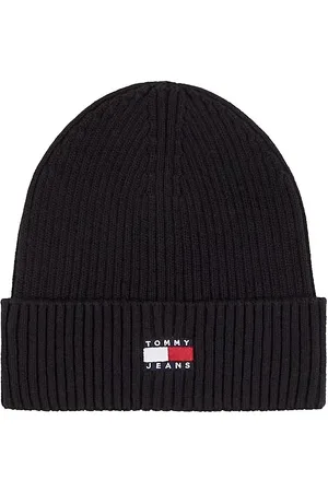 Tommy Hilfiger Hue - Strik - Heritage Beanie - Black