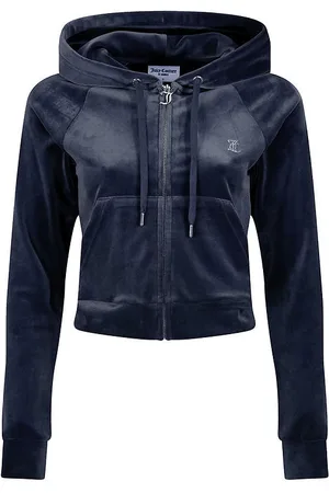 Juicy Couture Juicy Couture Cardigan - Velour - Madison - Night Sky