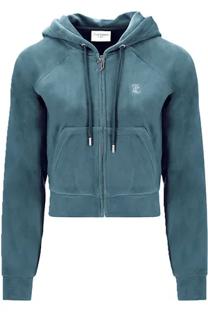 Juicy Couture Juicy Couture Cardigan - Velour - Madison - Bluest One