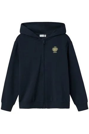 NAME IT Cardigan m. HÃ¦tte - NkmVallen - Dark Sapphire/Explore