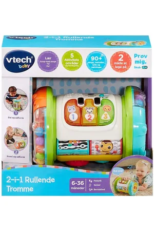 V-Tech AktivitetslegetÃ¸j - Dansk - 2-i-1 - Rullende Tromme