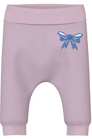 NAME IT Sweatpants - NbfVrillie - Winsome Orchid/Bow