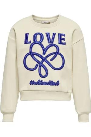 ONLY Sweatshirt - KogBella - Birch/Love