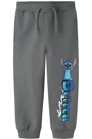 NAME IT Sweatpants - NmmJeps - Lava Smoke