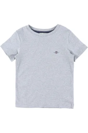 GANT T-Shirt - Shield - Light Grey Melange