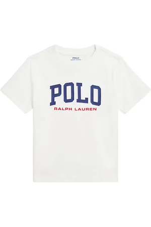 Ralph Lauren T-shirt - Hvid m. Navy