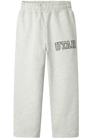 NAME IT Sweatpants - NkfTaloy - Light Grey Melange