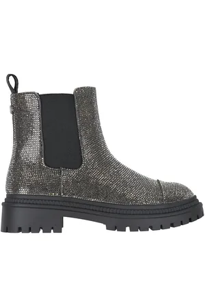 Steve Madden StÃ¸vler - Moonlit - Pewter m. Similisten