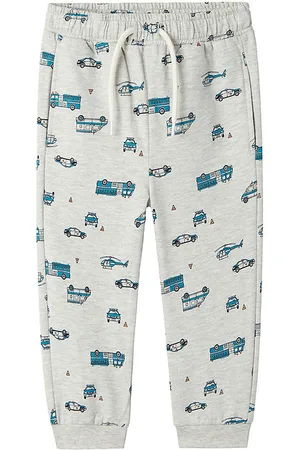 NAME IT Sweatpants - NmmTroy - Light Grey Melange