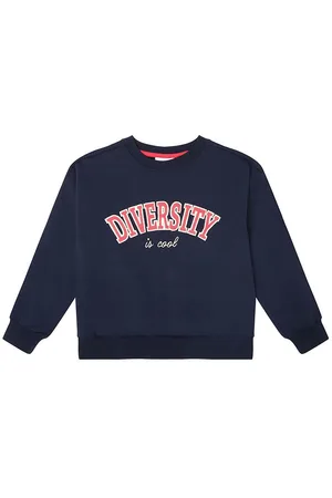 The New Sweatshirt - TnLadina - Navy Blazer m. RÃ¸d