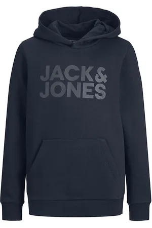 JACK & JONES HÃ¦ttetrÃ¸je - JjeCorp Noos - Navy Blazer/JR/Large Pr