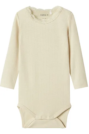 NAME IT Body l/Ã¦ - NbfTimian - Summer Sand m. HulmÃ¸nster