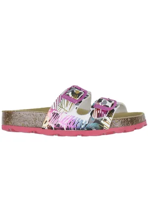 Superfit Sandaler - Fussbettpantoffel - Hvid/Lilla