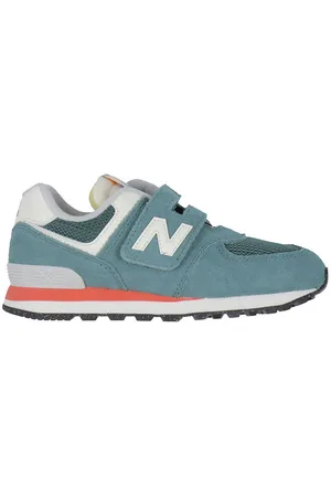 New Balance Sko - 574 - New Spruce/Blast Red