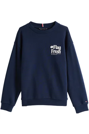 Tommy Hilfiger Sweatshirt - Fun Flag - Dark Night Navy