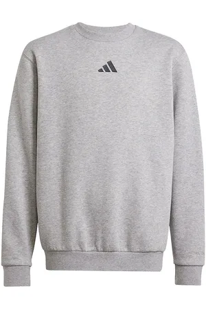 adidas Sweatshirt - J ALLSZN GFX - Mgreyh/Sort