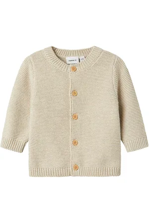 NAME IT Cardigan - Strik - NbmTimmi - Peyote Melange