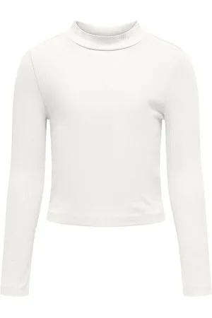 ONLY Bluse - Rib - Noos - KogBelfast - Cloud Dancer