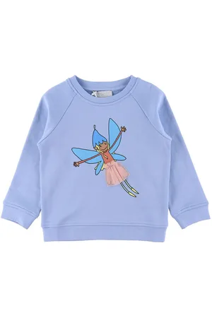 Stella McCartney Sweatshirt - LyseblÃ¥ m. Fe