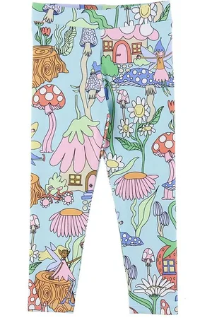 Stella McCartney Leggings - Verdino m. Print