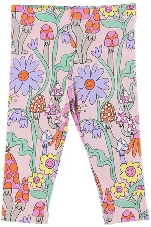 Stella McCartney Leggings - Rosa m. Print